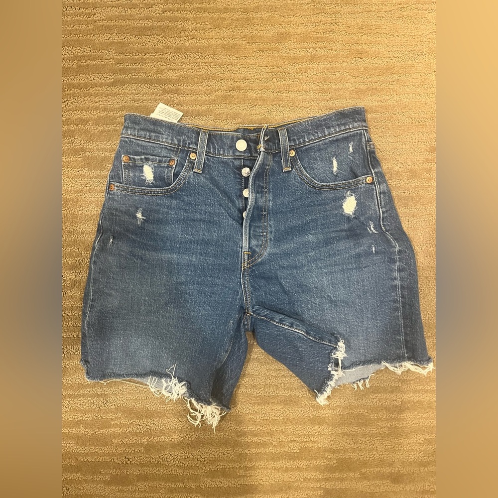 Levi’s 501 Mid Thigh Shorts - Odeon Wash